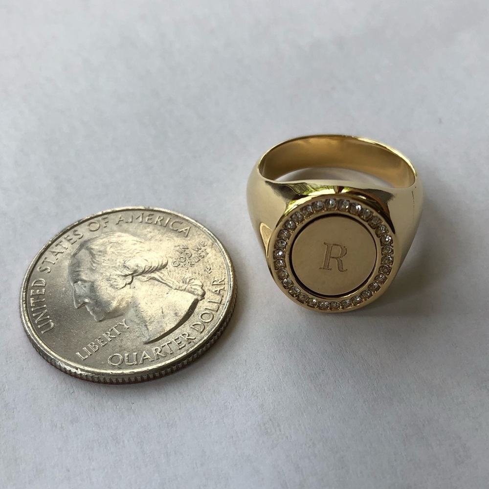 R initial ring